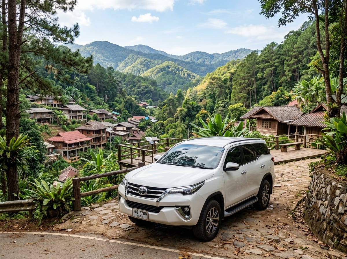 SUV พร้อมคนขับเชียงใหม่ สำหรับครอบครัวและทริปขึ้นดอย